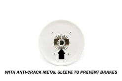 1 White Dryer Timer Control Knob Fits General Electric Hotpoint RCA WE1M654 -Home Appliances Store 1 white dryer timer control knob fits general electric hotpoint rca we1m654 82668.1665666486