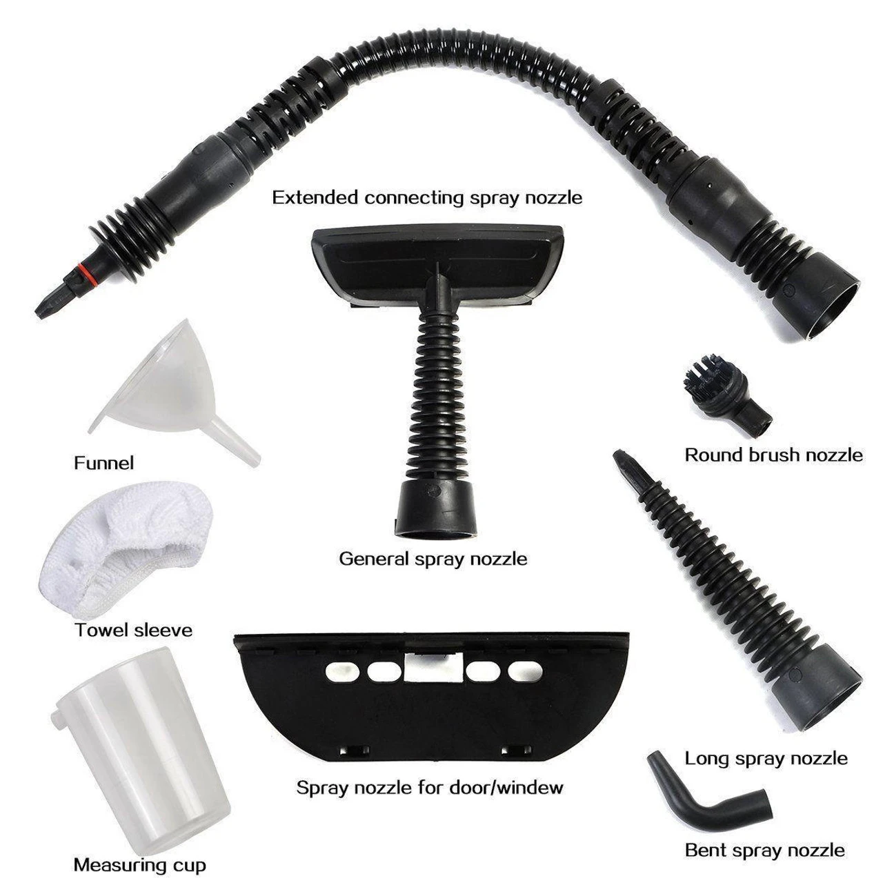 1050W Multi Steam Cleaner Handheld Steamer For Household Car Cleaning Portable 10 1050W Multi Steam Cleaner Handheld Steamer For Household Car Cleaning Portable - Image 8