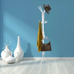 GENERIC 12 Hooks Metal Coat Rack Clothes Hat Bag Hanger Tree Stand Umbrella Holder 3Tie -Home Appliances Store 12 hooks metal coat rack clothes hat bag hanger tree stand umbrella holder 3tie 30945.1665654612