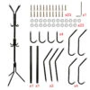 GENERIC 12 Hooks Metal Coat Rack Clothes Hat Bag Hanger Tree Stand Umbrella Holder 3Tie -Home Appliances Store 12 hooks metal coat rack clothes hat bag hanger tree stand umbrella holder 3tie 62394.1665656058