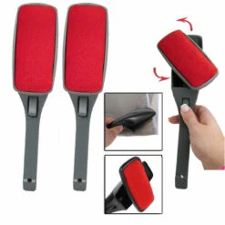 2 Original SWIVEL MAGIC Lint BRUSH Clothes Fabric Pet Hair Dust Remover