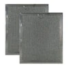 2 PACK Compatible GE WB6X486 WB06X10125 AF4271 G-5798 Microwave Grease Filters