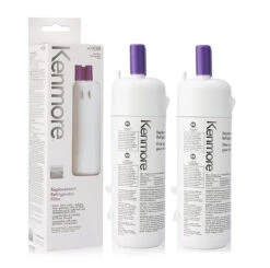 (2pk) Kenmore 46-9081, 46-9930 Compatible With Everydrop EDR1RXD1, Whirlpool Filter 1, W10295370A, EDR1RXD1B, P8RFWB2L, P4RFWB Refrigerator Water Filter -Home Appliances Store 2 pack kenmore 46 9081 46 9930 water filter 21014.1666549499