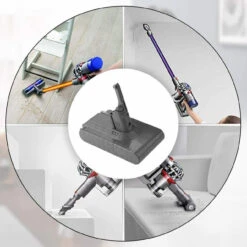 21.6V 5000mAh V8 Battery For Dyson Absolute Cordless Vacuum Cleaner Li-ion SV10 -Home Appliances Store 21.6v 5000mah v8 battery for dyson absolute cordless vacuum cleaner li ion sv10 31721.1681903041