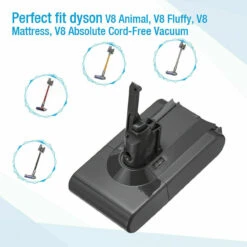 21.6V 5000mAh V8 Battery For Dyson Absolute Cordless Vacuum Cleaner Li-ion SV10 -Home Appliances Store 21.6v 5000mah v8 battery for dyson absolute cordless vacuum cleaner li ion sv10 57794.1681903041