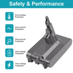 21.6V Lithium Ion Battery For Dyson V6 Animal V7 V8 Absolute HEPA Vacuum Cleaner -Home Appliances Store 21.6v lithium ion battery for dyson v6 animal v7 v8 absolute hepa vacuum cleaner 49639.1703250329