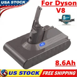21.6V Lithium Ion Battery For Dyson V6 Animal V7 V8 Absolute HEPA Vacuum Cleaner
