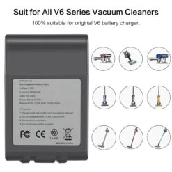 21.6V Lithium Ion Battery For Dyson V6 Animal V7 V8 Absolute HEPA Vacuum Cleaner -Home Appliances Store 21.6v lithium ion battery for dyson v6 animal v7 v8 absolute hepa vacuum cleaner 98714.1703250329
