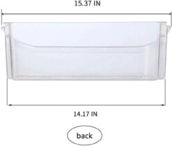 240356402 Clear Refrigerator Upper Door Bin Replacement Compatible W/Frigidaire -Home Appliances Store 240356402 clear refrigerator upper door bin replacement compatible wfrigidaire 31254.1710263063