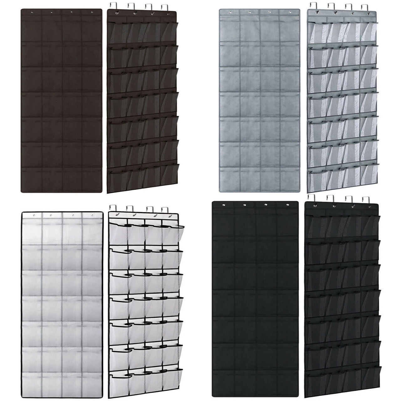 GENERIC 28 Over The Door Shoe Organizer Rack Hanging Storage Holder Hanger Bags Closets 6 GENERIC 28 Over The Door Shoe Organizer Rack Hanging Storage Holder Hanger Bags Closets - Image 4