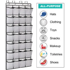 GENERIC 28 Over The Door Shoe Organizer Rack Hanging Storage Holder Hanger Bags Closets 21 GENERIC 28 Over The Door Shoe Organizer Rack Hanging Storage Holder Hanger Bags Closets -Home Appliances Store 28 over the door shoe organizer rack hanging storage holder hanger bags closets 38956.1680030196