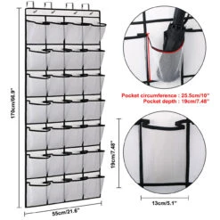 GENERIC 28 Over The Door Shoe Organizer Rack Hanging Storage Holder Hanger Bags Closets 24 GENERIC 28 Over The Door Shoe Organizer Rack Hanging Storage Holder Hanger Bags Closets -Home Appliances Store 28 over the door shoe organizer rack hanging storage holder hanger bags closets 53463.1680030196
