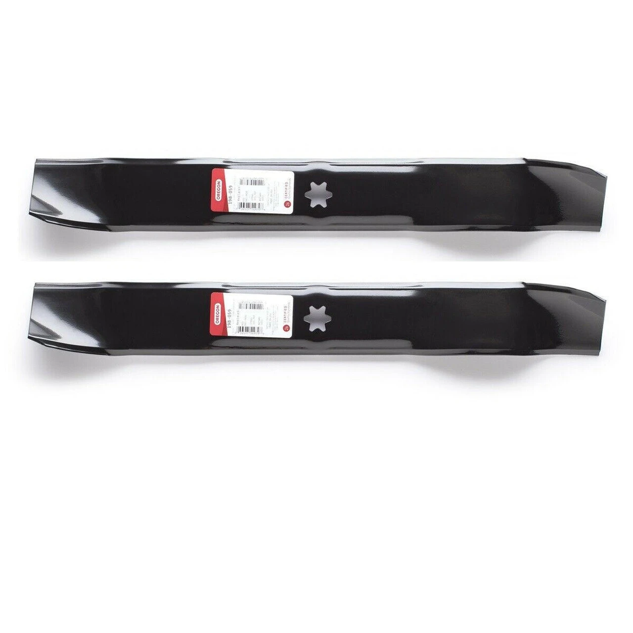 2PK Oregon 198-059 Cub Cadet Mulching Lawn Mower Blades, Repl 942-04308 942-0616 3 2PK Oregon 198-059 Cub Cadet Mulching Lawn Mower Blades, Repl 942-04308 942-0616