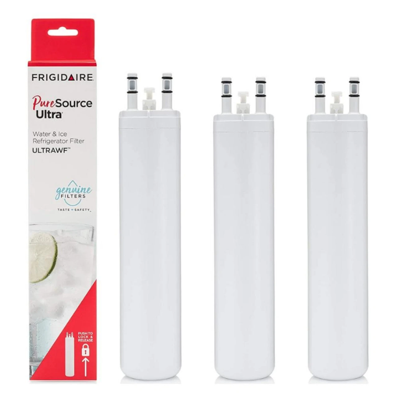 (3pk) ULTRAWF Frigidaire Water Filter - Puresource Ultra (11 Inch) 3 (3pk) ULTRAWF Frigidaire Water Filter - Puresource Ultra (11 Inch)