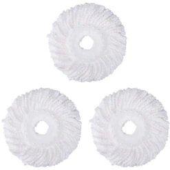 3Pack Replacement Microfiber Mop Head Refill For Spin Mop 360° Easy Cleaning US -Home Appliances Store 3pack replacement microfiber mop head refill for spin mop 360 easy cleaning us 49010.1710921980