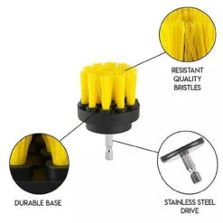 GENERIC 3PCS Drill Brush Power Scrubber Drill Attachments For Carpet Tile Grout Cleaning -Home Appliances Store 3pcs drill brush power scrubber drill attachments for carpet tile grout cleaning 39944.1665666013