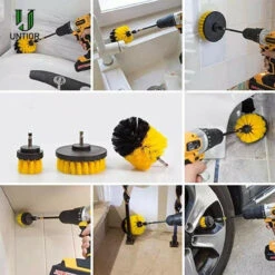 GENERIC 3PCS Drill Brush Power Scrubber Drill Attachments For Carpet Tile Grout Cleaning -Home Appliances Store 3pcs drill brush power scrubber drill attachments for carpet tile grout cleaning 47239.1665665772