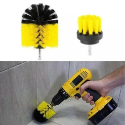 GENERIC 3PCS Drill Brush Power Scrubber Drill Attachments For Carpet Tile Grout Cleaning -Home Appliances Store 3pcs drill brush power scrubber drill attachments for carpet tile grout cleaning 77956.1665672132