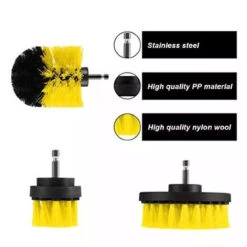 GENERIC 3PCS Drill Brush Power Scrubber Drill Attachments For Carpet Tile Grout Cleaning -Home Appliances Store 3pcs drill brush power scrubber drill attachments for carpet tile grout cleaning 86422.1665669152