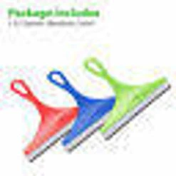 3X Glass Window Wiper Cleaner Squeegee Shower Screen Mirror Home Car Blade Brush -Home Appliances Store 3x glass window wiper cleaner squeegee shower screen mirror home car blade brush 00693.1665650545