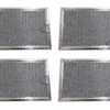 4 Pack Aluminum Mesh Microwave Grease Filter For Frigidaire 5304464105