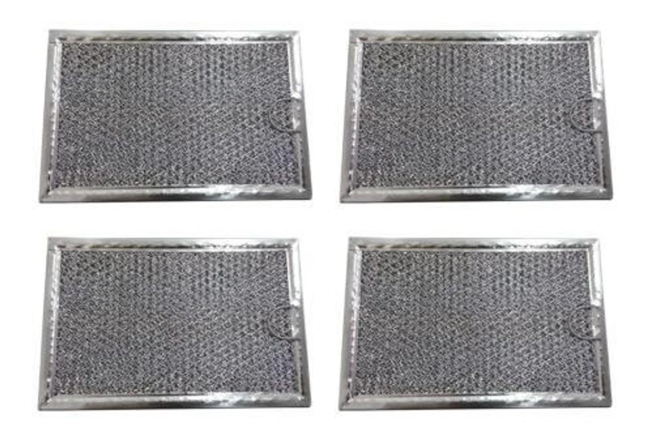 4 Pack Aluminum Mesh Microwave Grease Filter For Frigidaire 5304464105 3 4 Pack Aluminum Mesh Microwave Grease Filter For Frigidaire 5304464105