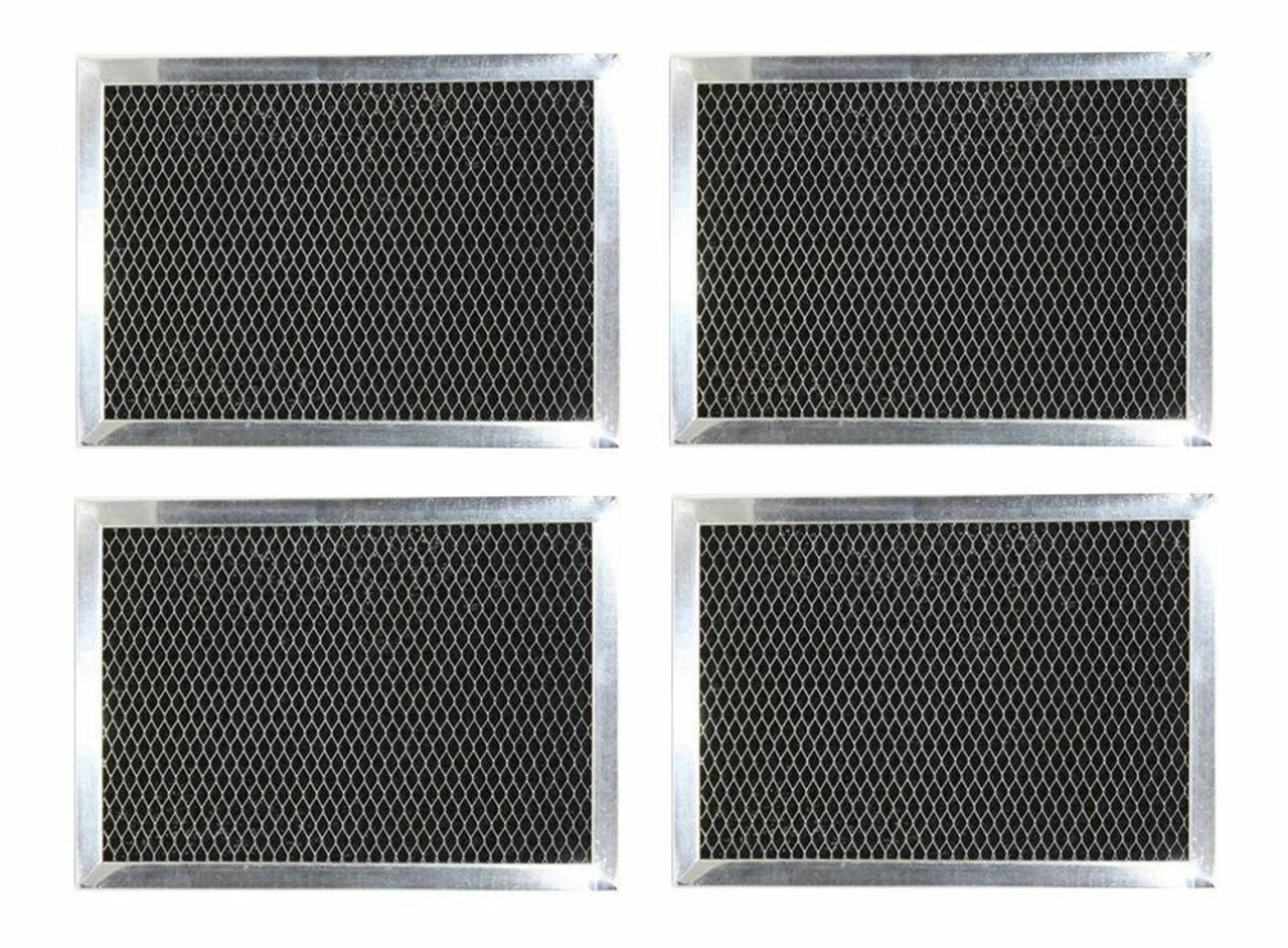 (4-PACK) Compatible With GE WB02X10733 JX81B Microwave Charcoal Carbon Filters 3 (4-PACK) Compatible With GE WB02X10733 JX81B Microwave Charcoal Carbon Filters