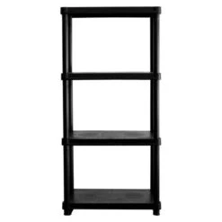 4 Tier Resin Garage Shelving Unit Sturdy Adjustable Storage Shelf Rack Shelves -Home Appliances Store 4 tier resin garage shelving unit sturdy adjustable storage shelf rack shelves 03050.1695874346