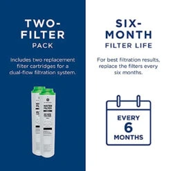 GE FQK2J Under Sink Water Filter Replacement