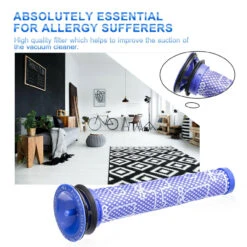 4Pack Filter Replacements 96566101 For Dyson V6 V7 V8 DC58 DC59 Vacuum Cleaners 9 4Pack Filter Replacements 96566101 For Dyson V6 V7 V8 DC58 DC59 Vacuum Cleaners -Home Appliances Store 4pack filter replacements 96566101 for dyson v6 v7 v8 dc58 dc59 vacuum cleaners 35351.1712487848