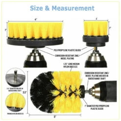 4PCs Home Drill Brush Attachment Power Scrubber Car Cleaning Kit Combo Scrub Tub 18 4PCs Home Drill Brush Attachment Power Scrubber Car Cleaning Kit Combo Scrub Tub -Home Appliances Store 4pcs home drill brush attachment power scrubber car cleaning kit combo scrub tub 11012.1665678867