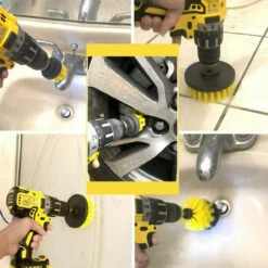 4PCs Home Drill Brush Attachment Power Scrubber Car Cleaning Kit Combo Scrub Tub 19 4PCs Home Drill Brush Attachment Power Scrubber Car Cleaning Kit Combo Scrub Tub -Home Appliances Store 4pcs home drill brush attachment power scrubber car cleaning kit combo scrub tub 72286.1665678957