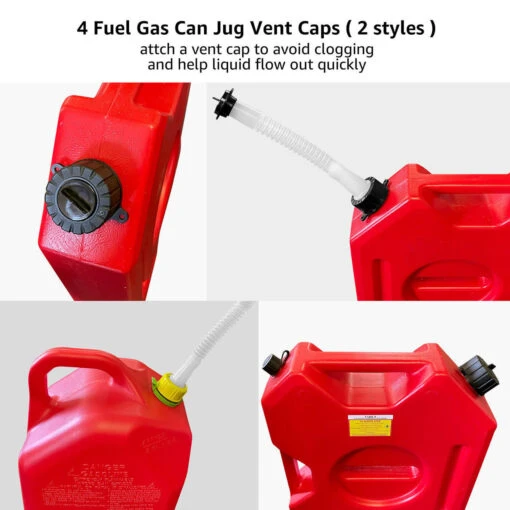 5 SETS Replacement Gas Can Spout Fit Blitz, Midwest ,Scepter, Briggs&Stratto