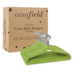 50 Velvet 14" Wide Kids Hangers For Children's Clothes Dresses Pants Shirts -Home Appliances Store 50 velvet 14 wide kids hangers for childrens clothes dresses pants shirts 28976.1719493453