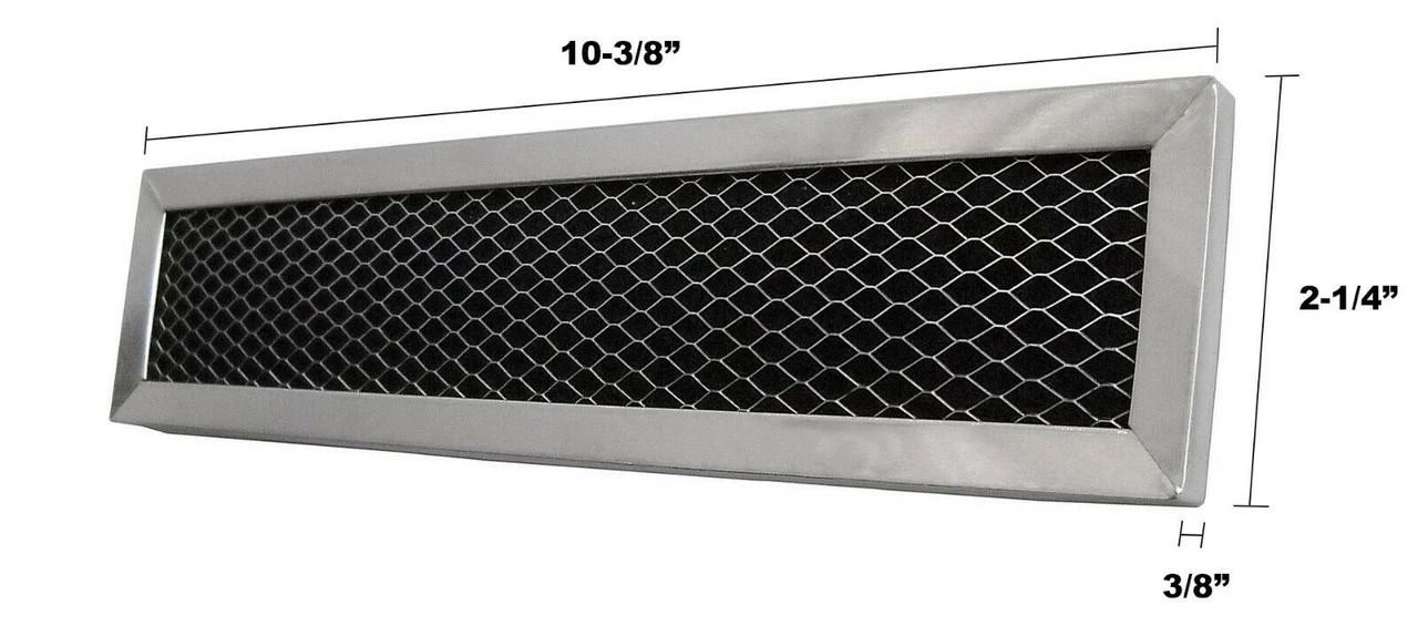 5304464577 Frigidaire GE WB02X11550 JX81L Microwave Charcoal Filter 4 5304464577 Frigidaire GE WB02X11550 JX81L Microwave Charcoal Filter - Image 2