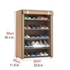 GENERIC 6 Layer 5 Shelf Shoes Cabinet Storage Organizer Shoe Rack Dustproof Standing 1 GENERIC 6 Layer 5 Shelf Shoes Cabinet Storage Organizer Shoe Rack Dustproof Standing -Home Appliances Store 6 layer 5 shelf shoes cabinet storage organizer shoe rack dustproof standing 78689.1706907989