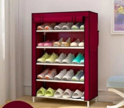 GENERIC 6 Layer 5 Shelf Shoes Cabinet Storage Organizer Shoe Rack Dustproof Standing -Home Appliances Store 6 layer 5 shelf shoes cabinet storage organizer shoe rack dustproof standing 82791.1706907990