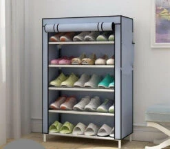 GENERIC 6 Layer 5 Shelf Shoes Cabinet Storage Organizer Shoe Rack Dustproof Standing -Home Appliances Store 6 layer 5 shelf shoes cabinet storage organizer shoe rack dustproof standing 95197.1706907989