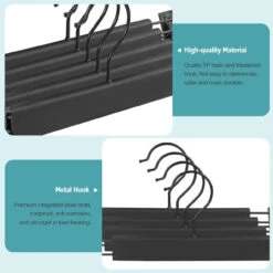 GENERIC 80 Strong Pants Hangers Adjustable Clip Nonslip For Trousers Skirt Dress Slacks -Home Appliances Store 80 strong pants hangers adjustable clip nonslip for trousers skirt dress slacks 56034.1718356049