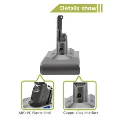 GENERIC 8000mAh For Dyson V8 Battery SV10 V8 Absolute V8 Animal Fluffy Cordless Vacuum -Home Appliances Store 8000mah for dyson v8 battery sv10 v8 absolute v8 animal fluffy cordless vacuum 29246.1690423721