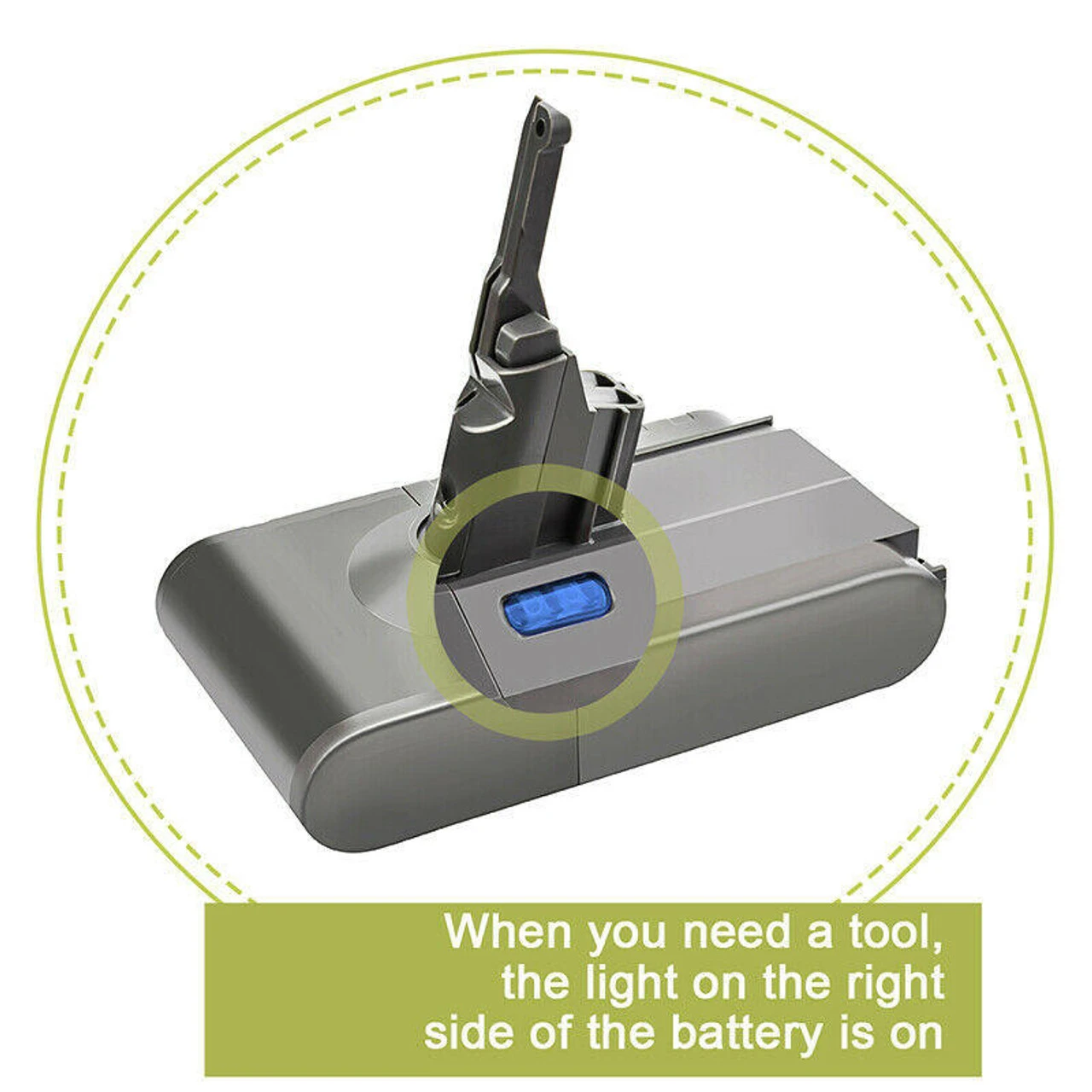 GENERIC 8000mAh For Dyson V8 Battery SV10 V8 Absolute V8 Animal Fluffy Cordless Vacuum