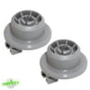 10004364 (2 Pack) Dishwasher Lower Dishrack Wheel For Bosch / Thermador -Home Appliances Store APN10004364 2PK 15451.1615817263