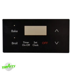316220729 Kenmore Range Control Overlay Replacement
