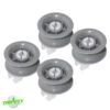 00611666 (4 Pack) Dishwasher Upper Dishrack Wheel For Bosch / Thermador -Home Appliances Store APN611666 4PK 45597.1615816954