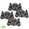 W10195417 (4 Pack) Dishwasher Rack Roller For Whirlpool / KitchenAid / Ikea -Home Appliances Store APNW10195417 4PK 06384.1658850840