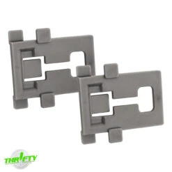W10195840 (2 Pack) Dishwasher Rack Adjuster For KitchenAid / Whirlpool / Jenn-Air