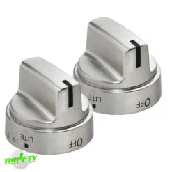 WB03X24818 (2 Pack) Range Burner Knob For GE