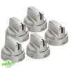 WB03X24818 (5 Pack) Range Burner Knob For GE 2 WB03X24818 (5 Pack) Range Burner Knob For GE -Home Appliances Store APNWB03X24818 5PK 68252.1707736221
