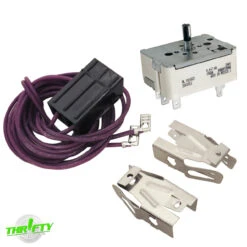 WB24T10029 WB17T10006 Range 6" Burner Infinite Switch & Block For GE / Hotpoint