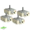 WB24T10153 (4 Pack) Range 9" Dual Burner Infinite Switch For GE / Hotpoint 1 WB24T10153 (4 Pack) Range 9" Dual Burner Infinite Switch For GE / Hotpoint -Home Appliances Store APNWB24T10153 4PK 53523.1689866131